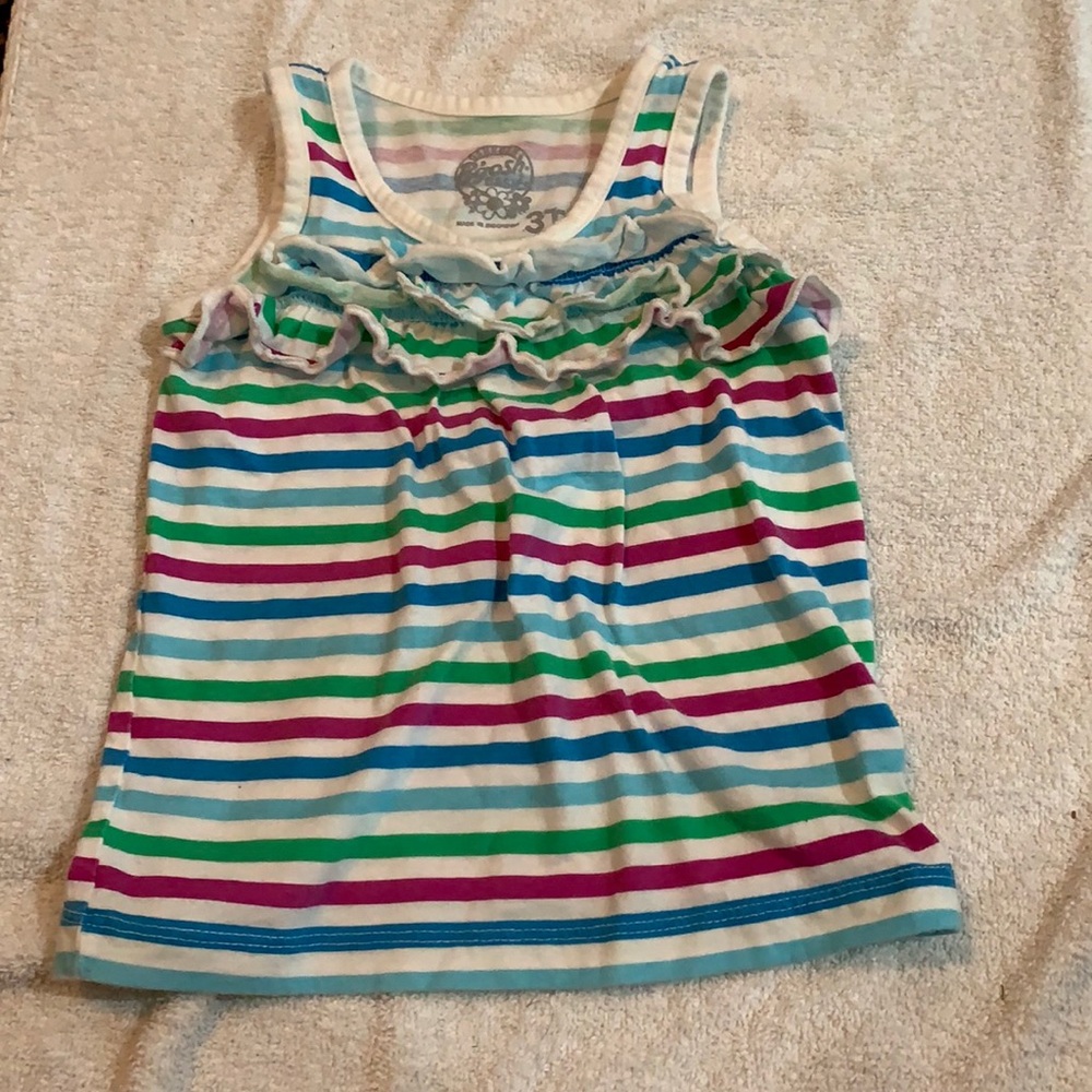 Ruffle tank